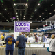 A view of the floor at the main Tuscon Gem Show.